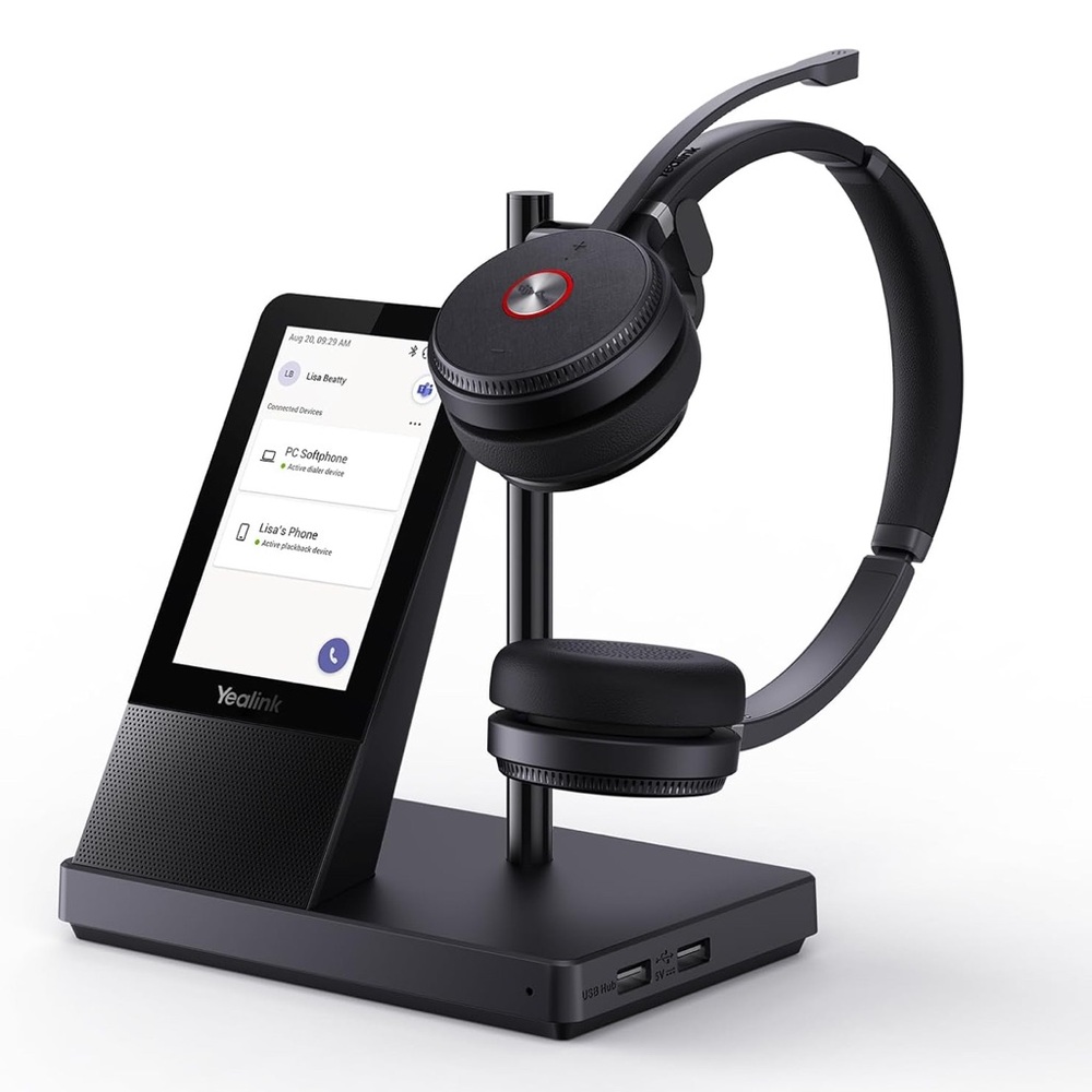 NEW IN SEALED BOX  Yealink WH66-DUAL-TEAMS Dual Teams DECT Wireless Headset